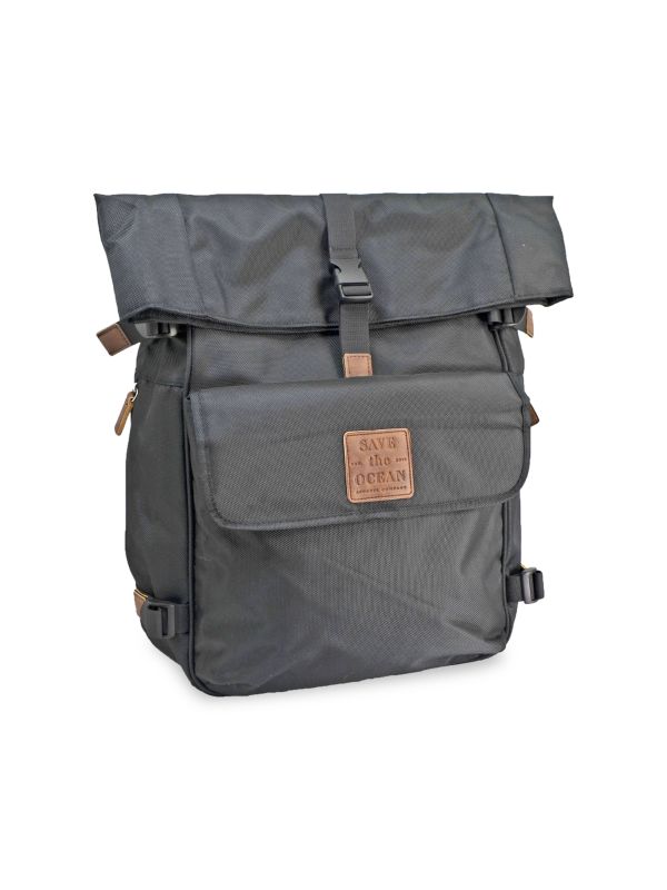 Save The Ocean Flapover Laptop Backpack